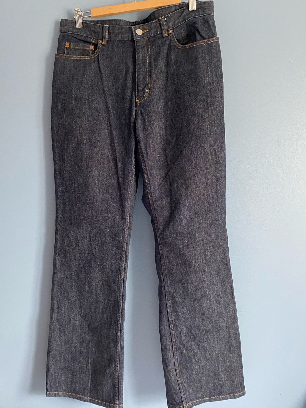 Banana Republic Dark Wash Boot Leg Jeans - Dark Indigo